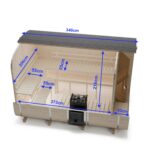 Quadro Sauna 3QS Holzsauna Bausatz